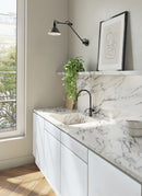 Classic White Decoply sheets from Melbourne plywood supplier Plyco used for cabinetry, without a white background