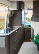 3mm Chocolate Oak Vanply used as interior caravan plywood for wall panels and cabinets from Melbourne plywood supplier Plyco without a white background