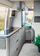 3mm Slate Vanply used as interior caravan plywood for wall panels and cabinets from Melbourne plywood supplier Plyco without a white background