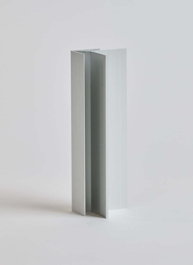 Weathertex's Weather Groove External Corner Flashing for wall panelling applications on a white background available to purchase from Plyco online