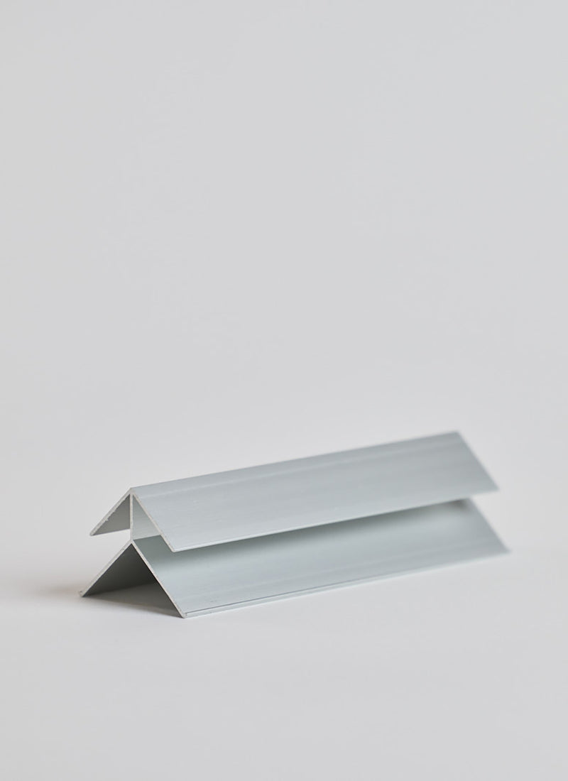 Weathertex's Weather Groove External Corner Flashing for wall panelling applications on a white background available to purchase from Plyco online
