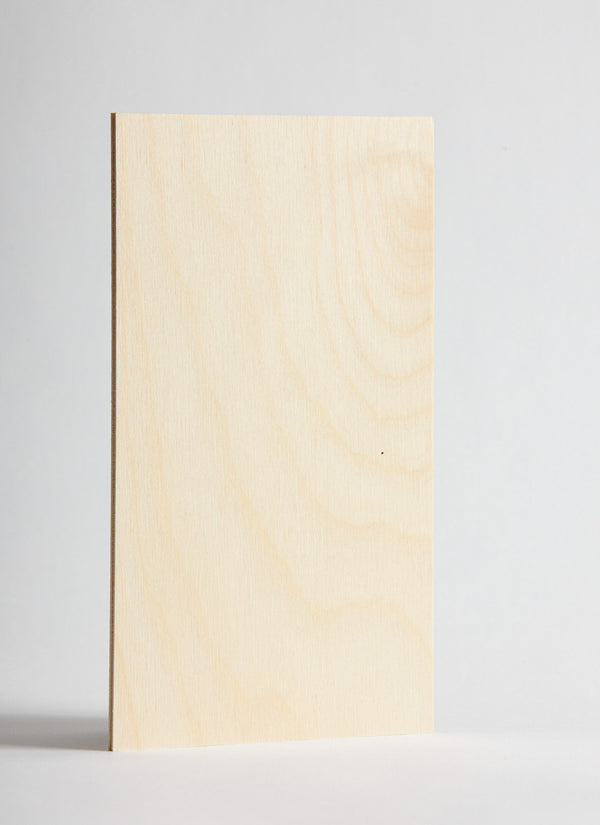 Plyco's Birch 3mm Laserply on a white background