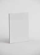 2400 x 1200 x 3mm White Gloss Laminex Aquapanel on a white background