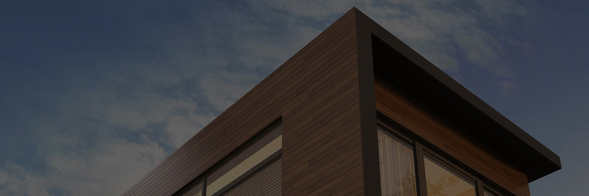 Collection image header of Plyco's construction plywood range, featuring our Shadowclad cladding used for the exterior of a Sydney beachfront property