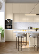 Cappuccino Decoply sheets from Melbourne plywood supplier Plyco used in a kitchen project, without a white background