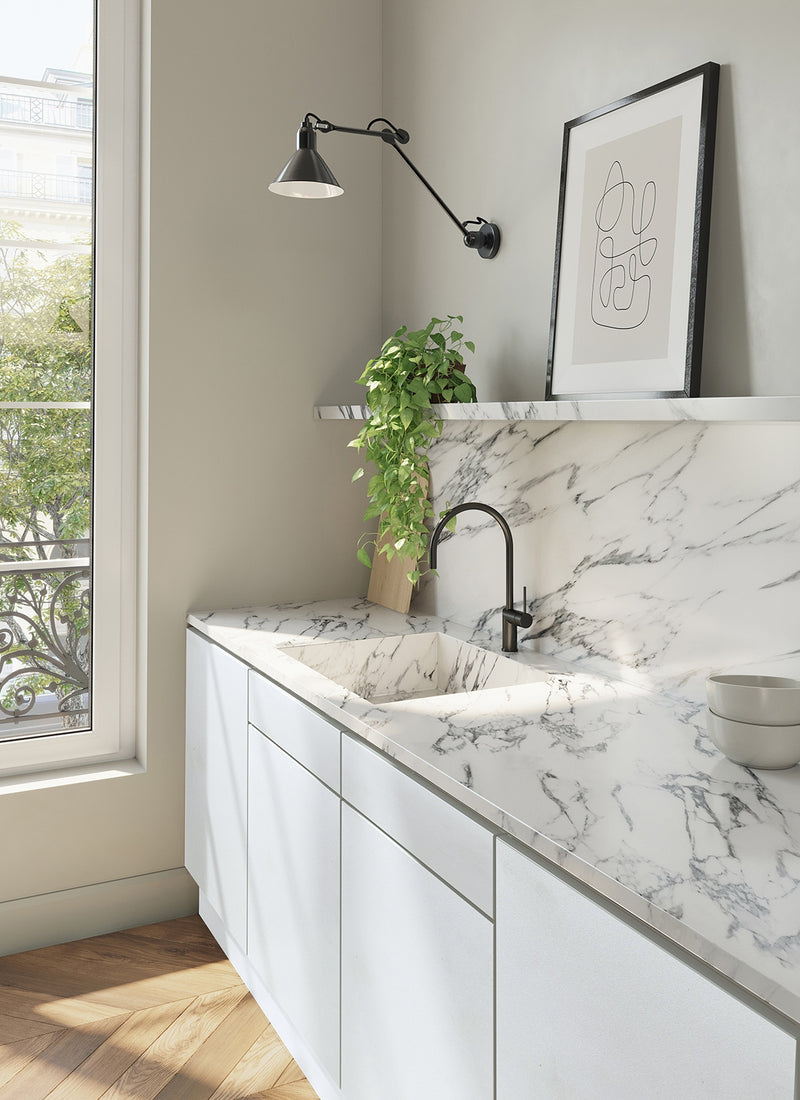 Classic White Decoply sheets from Melbourne plywood supplier Plyco used for cabinetry, without a white background