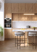 Ronda Elm Decoply sheets from Melbourne plywood supplier Plyco used in a kitchen project, without a white background