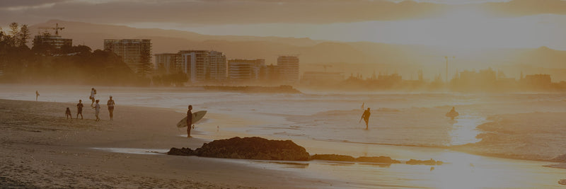 Image of Snapper Rocks beach on the Gold Coast of Australia from local plywood supplier, Plyco