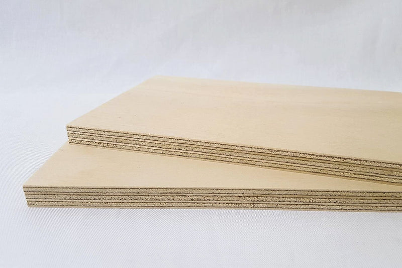 Two sheets of Marine Plywood supplier Plyco's AA Hoop Pine Marine Plywood available to ship Australia wide