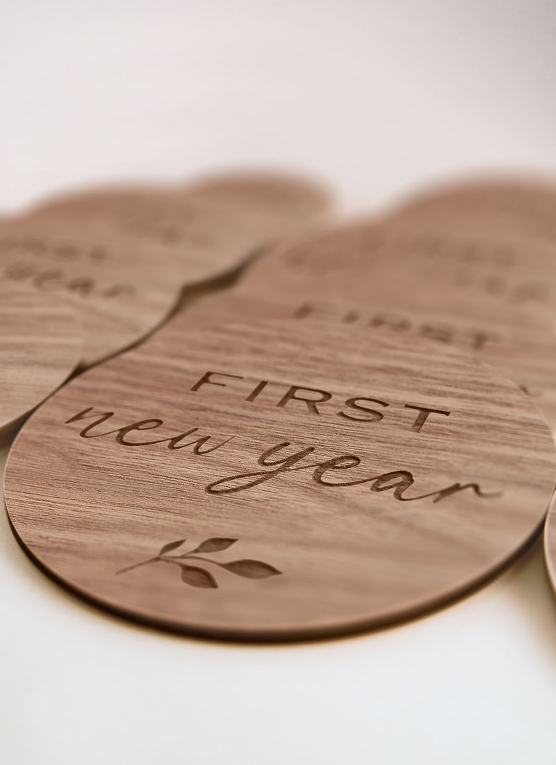 3mm American Walnut Micropanel Pack from Melbourne plywood supplier Plyco, used in a laser cutting/engraving project on a white background