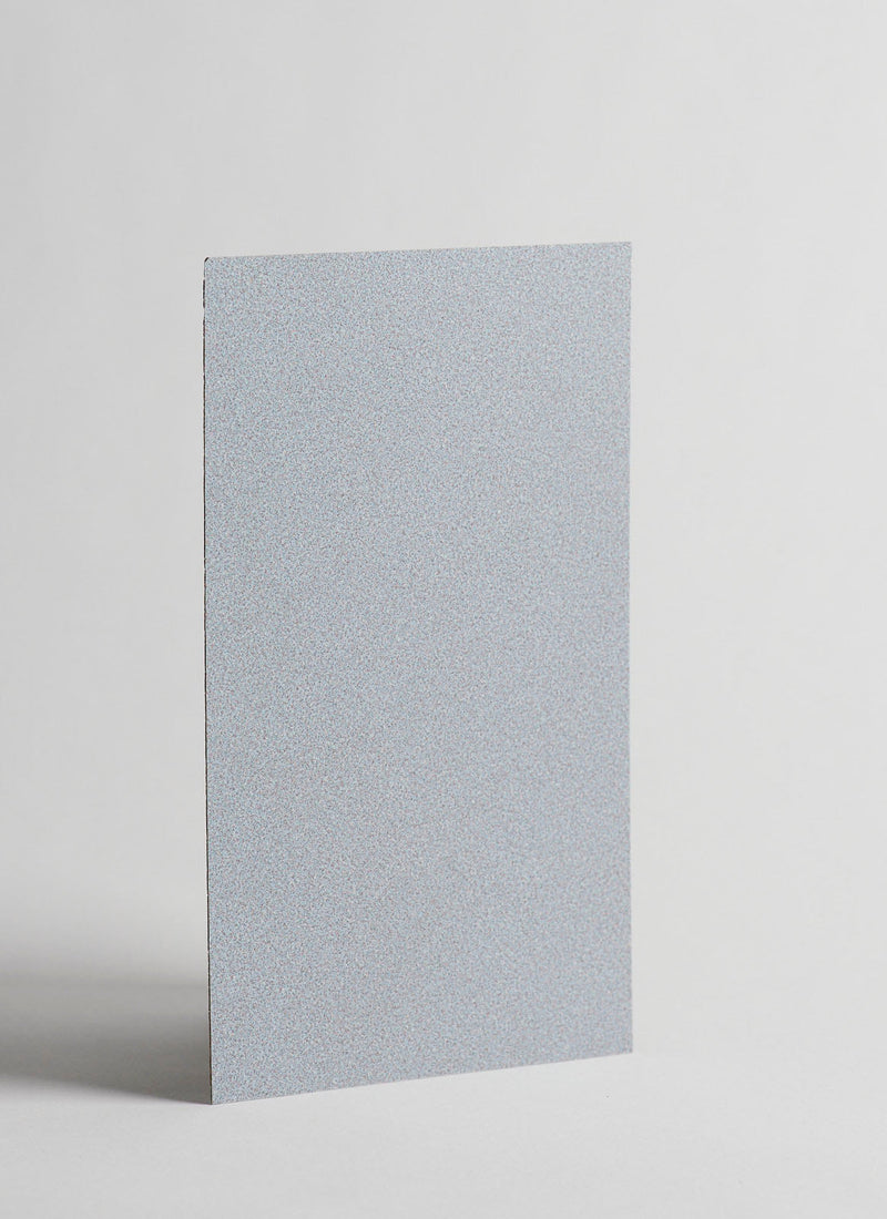 Plyco's 0.8mm Blue Silk Grafix Retro Laminate on a white background