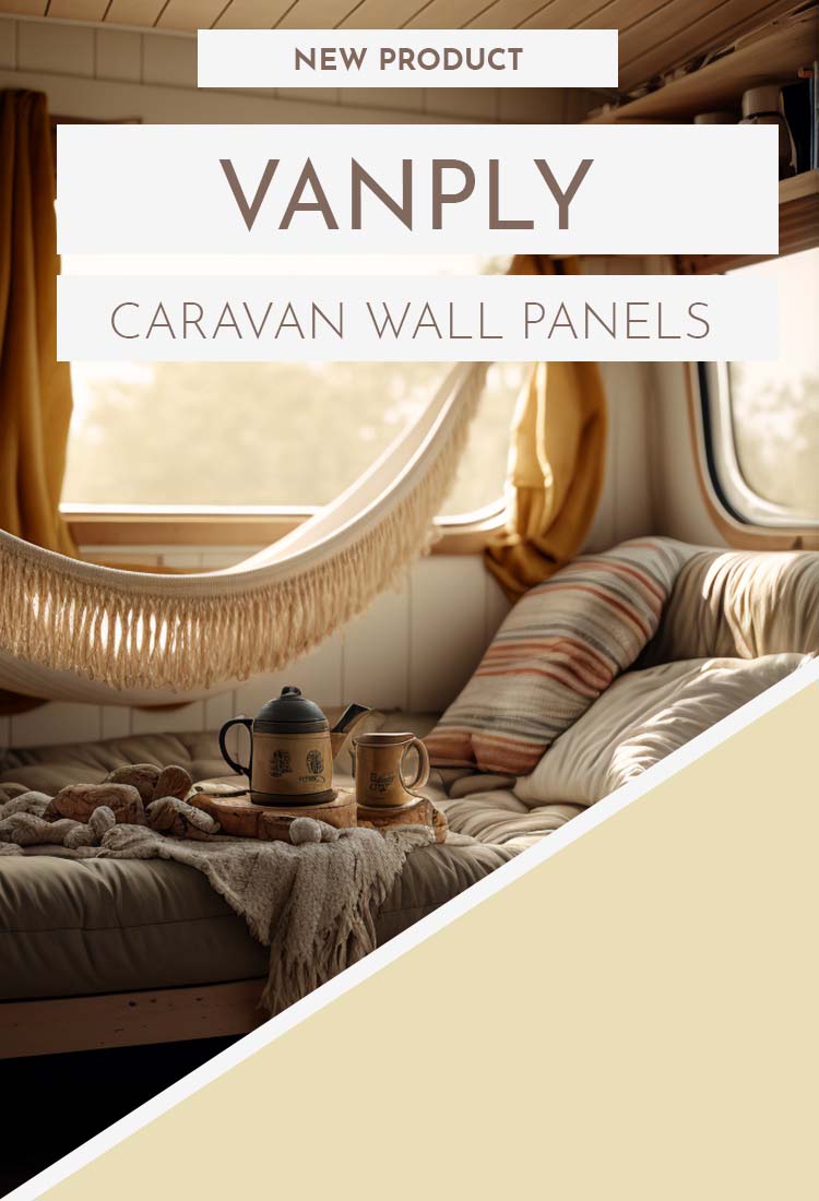Vanply, Plyco's laminate veneer range of plywood panels tailored for interior caravan wall panels 