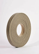 Plyco's 100m x 23mm x 1mm Unglued ABS Vanply Edging in Alicante Oak on a white background