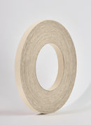 Plyco's 100m x 21mm x 1mm Unglued ABS Vanply Edging in Cappuccino on a white background