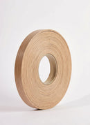 Plyco's 100m x 23mm x 1mm Unglued ABS Vanply Edging in Ronda Elm on a white background