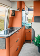 3mm Rust Vanply used as interior caravan plywood for wall panels and cabinets from Melbourne plywood supplier Plyco without a white background