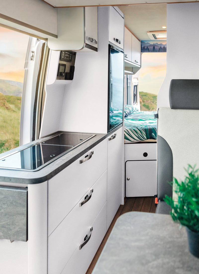 3mm Snow Vanply used as interior caravan plywood for wall panels and cabinets from Melbourne plywood supplier Plyco without a white background