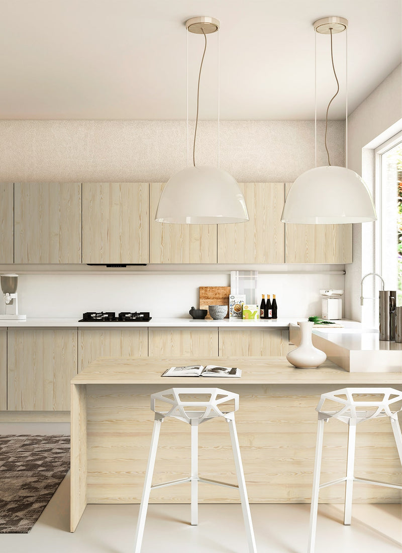 Melbourne plywood supplier Plyco's 12mm Radiata Veneered MDF in a kitchen renovation without a white background