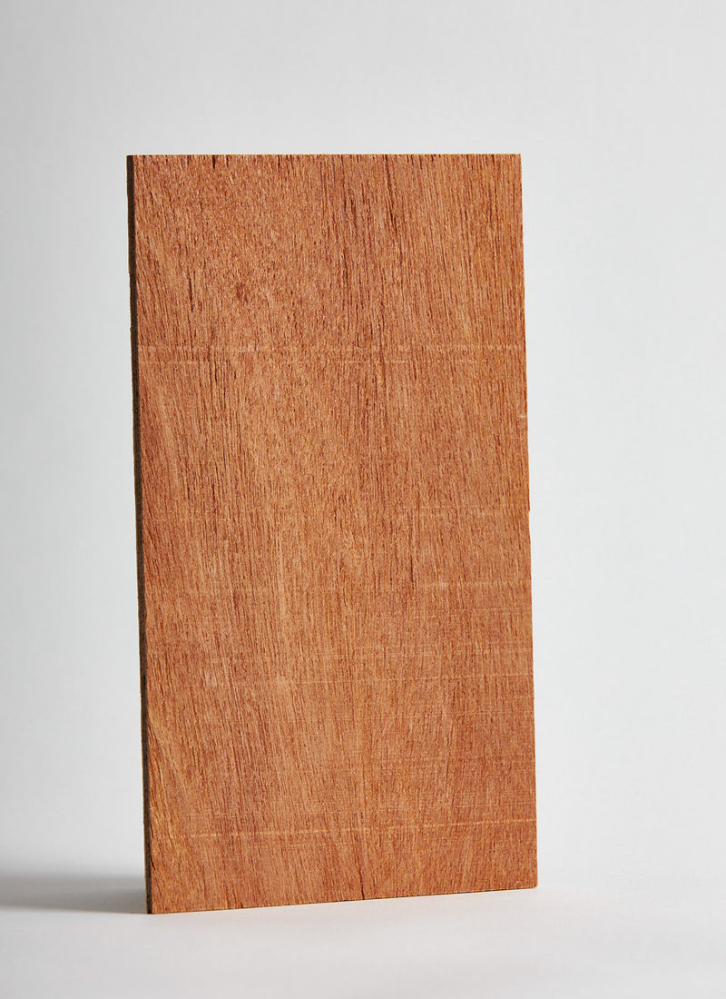 Plyco's 4mm Hardwood Braceply plywood on a white background