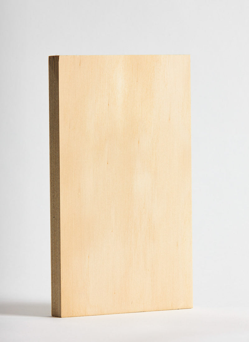 Plyco's 18mm Hoop Pine AC Interior and Exterior Plywood on a white background