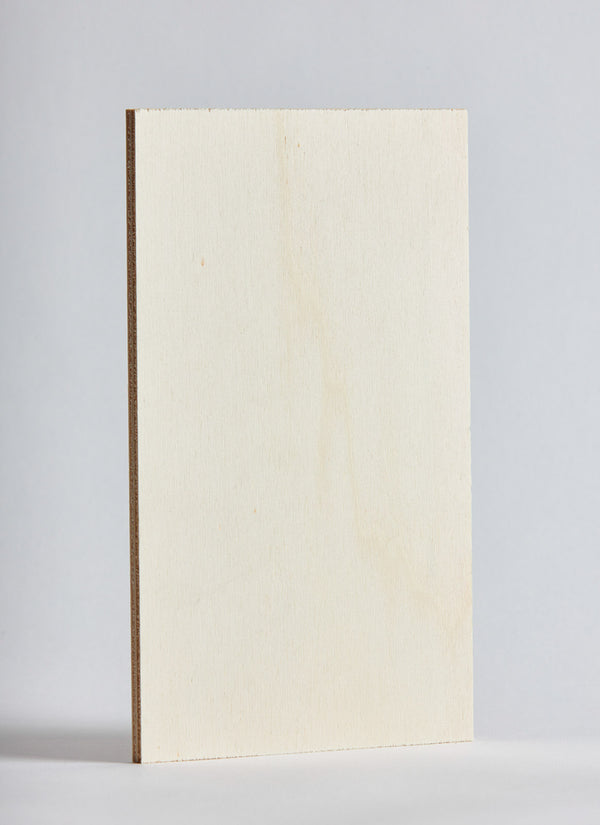 Plyco's Poplar 3mm Laserply on a white background
