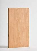 Plyco's American Cherry on Birch 18mm Quadro plywood panel on a white background