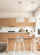 Melbourne plywood supplier Plyco's Quadro Silky Oak on Birch Plywood panels used in a kitchen project, without a white background