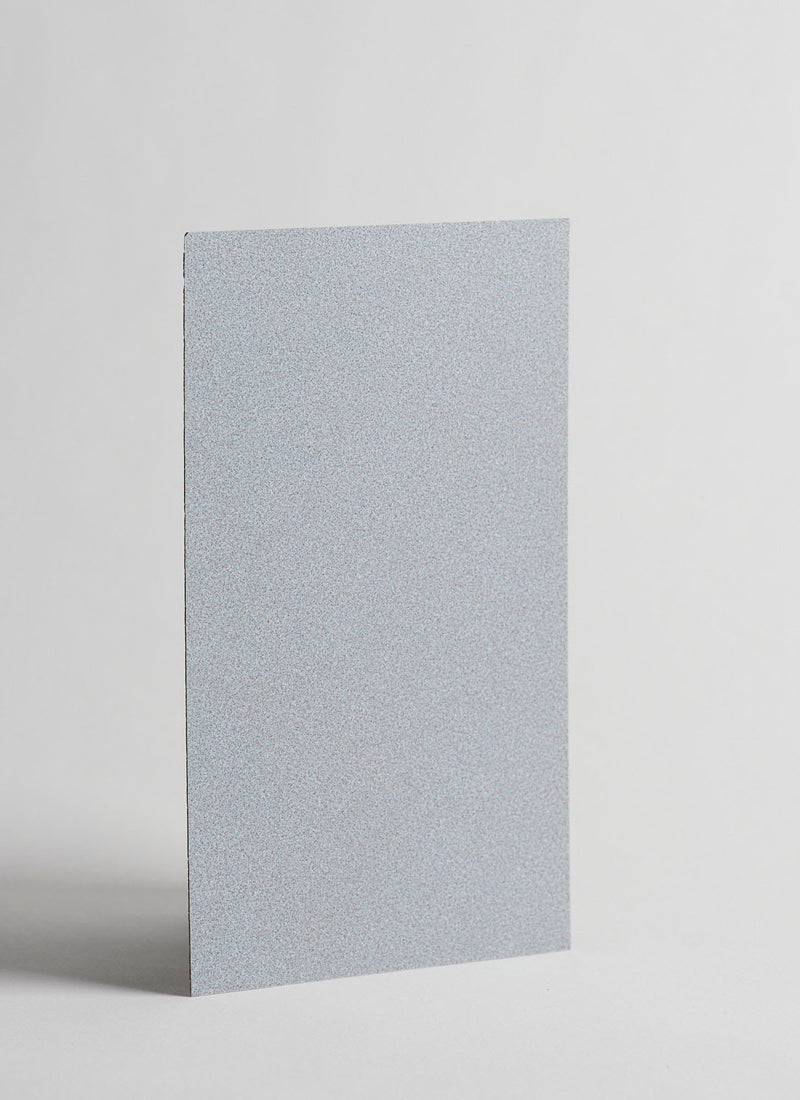 Plyco's 0.8mm Blue Silk Grafix Retro Laminate on a white background