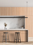 Plyco's 0.6mm American Oak Wide Leaf Veneer used for cabinetry and kitchen benchtops. Photo without a white background.